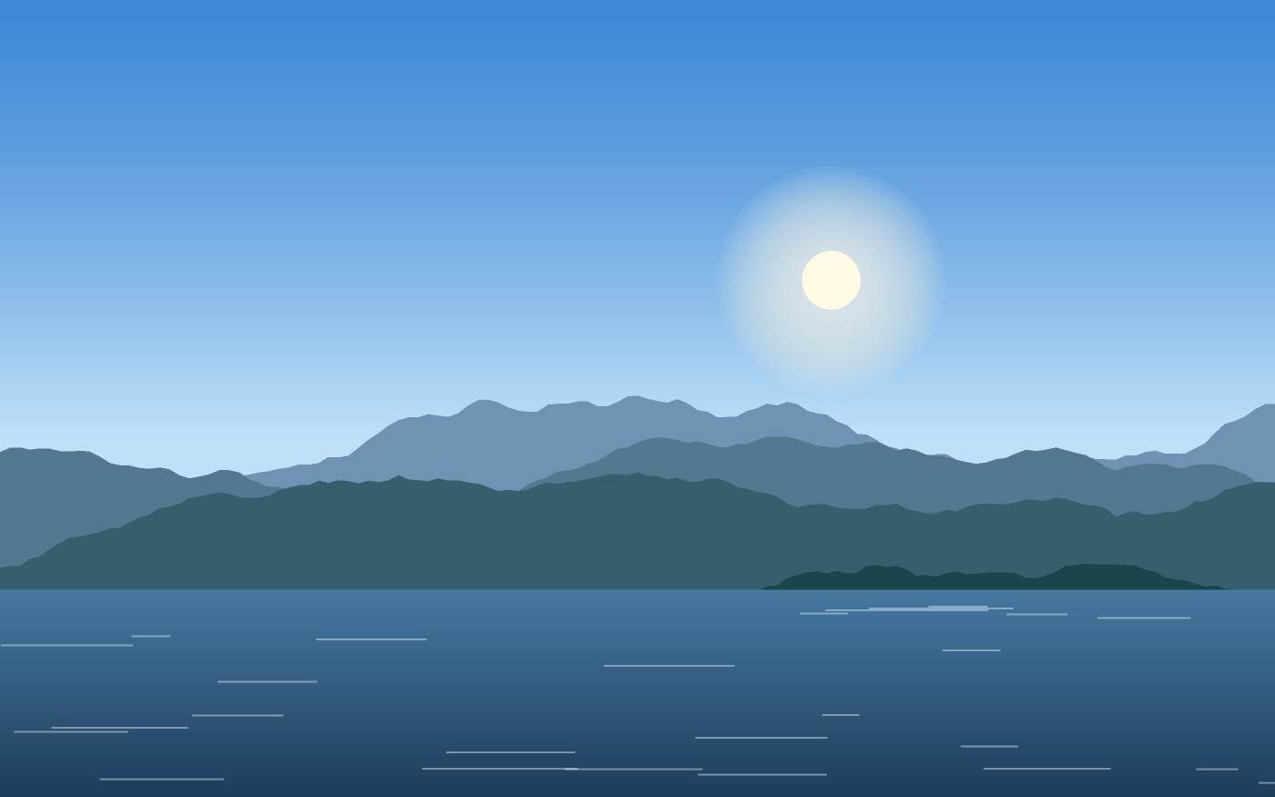 Ilustrace krajiny
