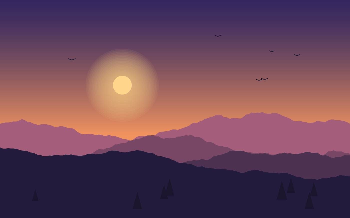Landskabsillustration