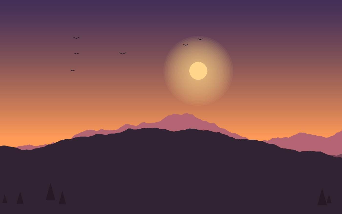 Landskabsillustration