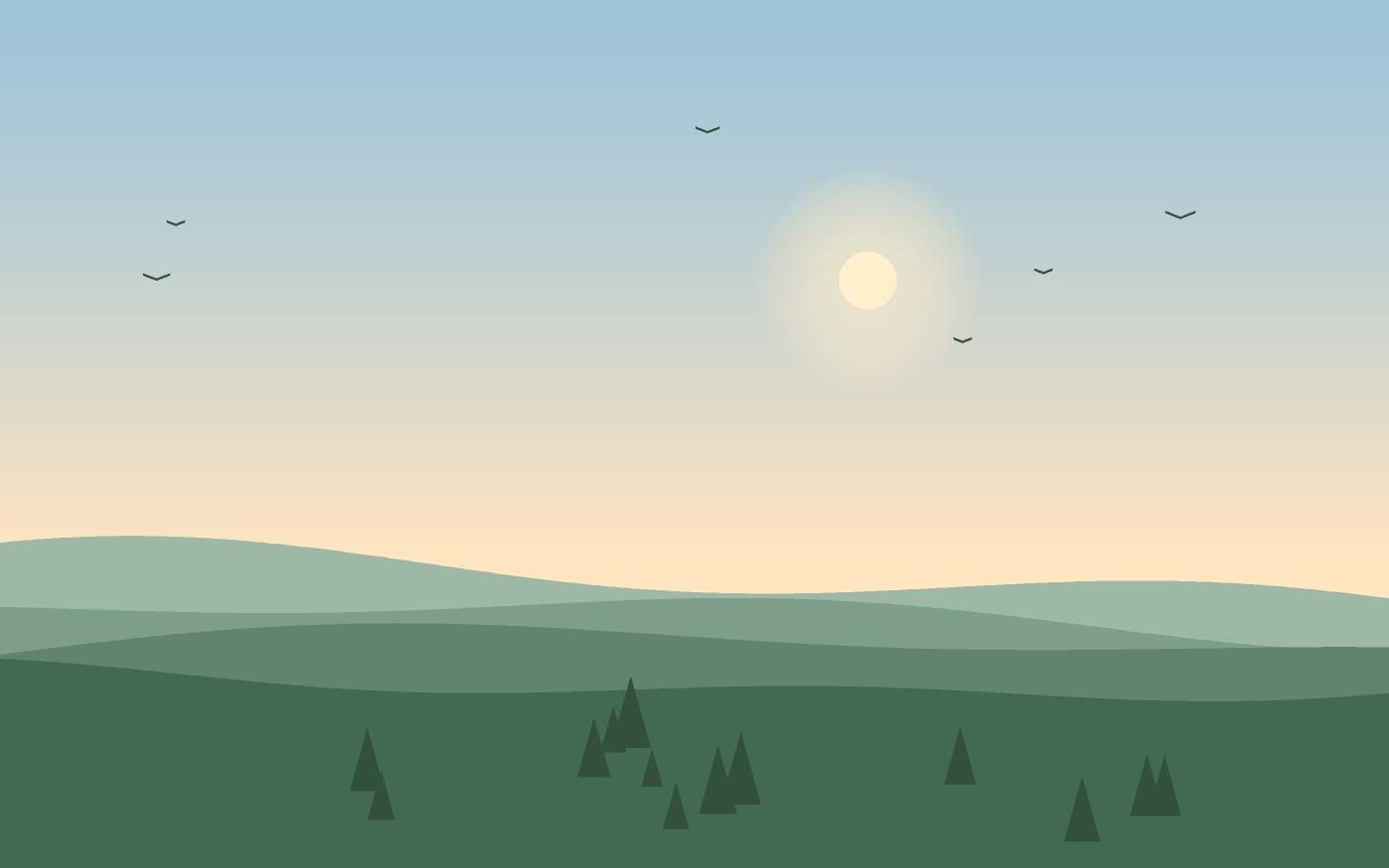Landskabsillustration