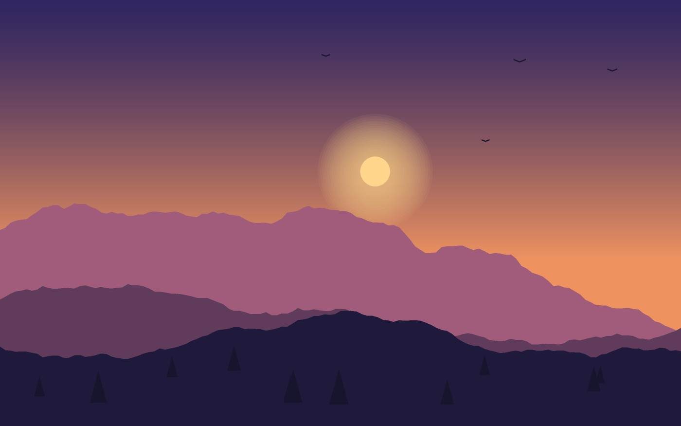 Landskabsillustration