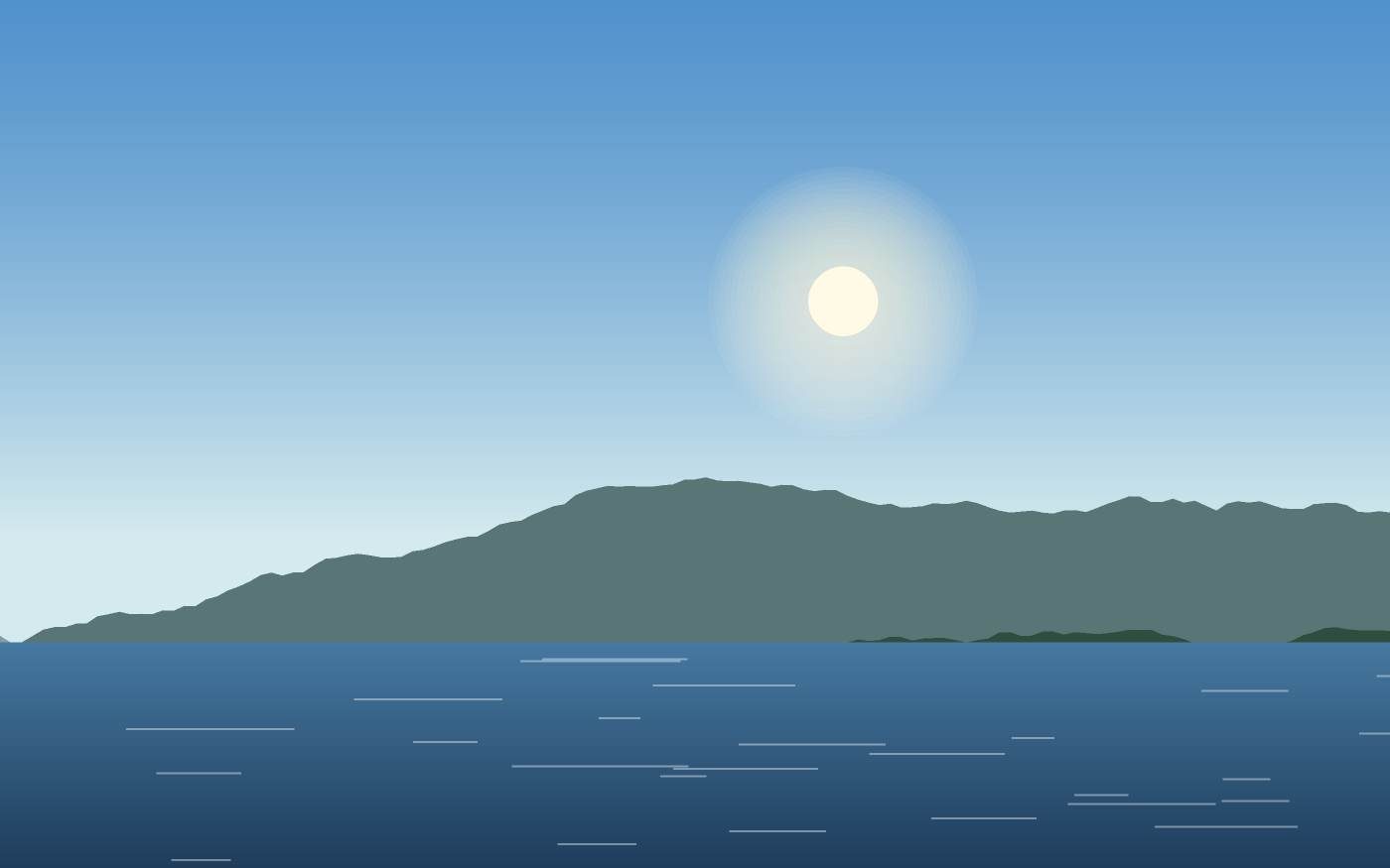 Ilustración de un paisaje
