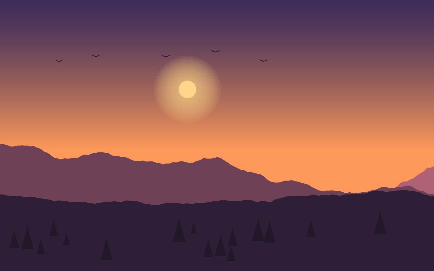 Illustration de paysage