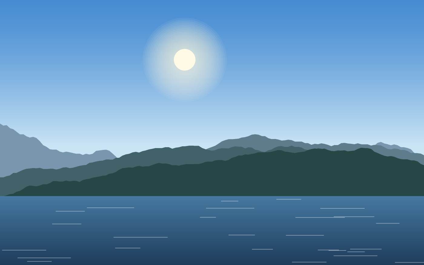 Illustration de paysage