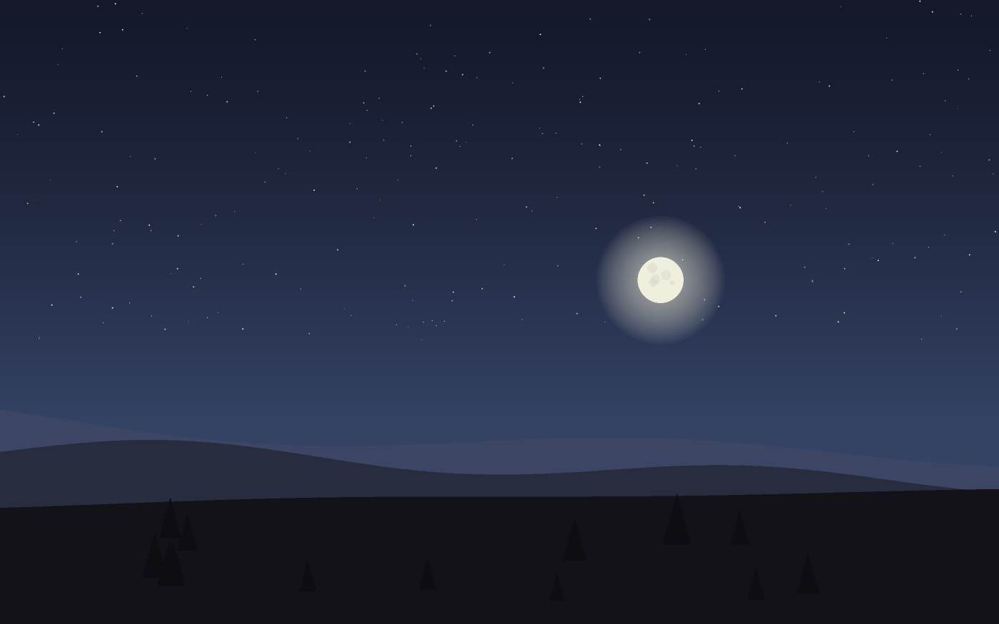 Illustrazione di un paesaggio