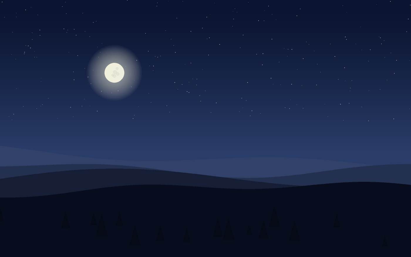Illustrazione di un paesaggio