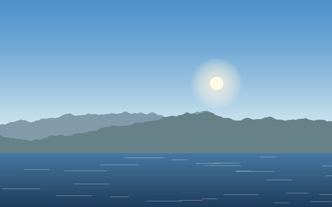 Landschapsillustratie