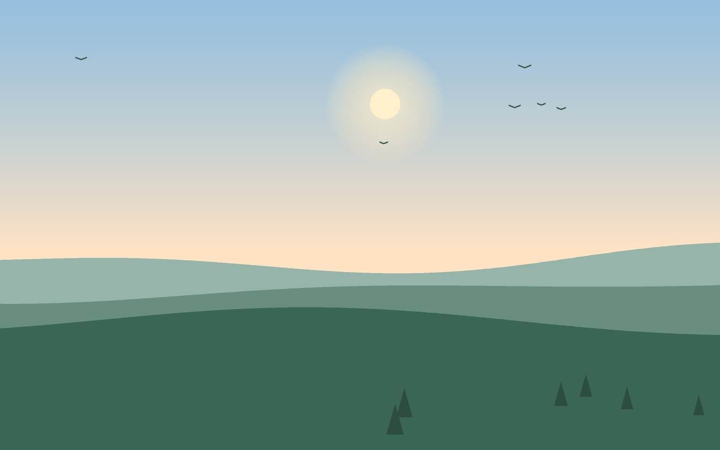 Landskapsillustration