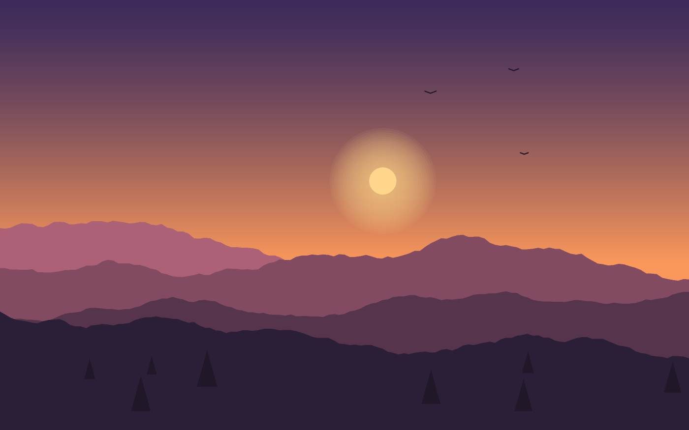 Landskapsillustration