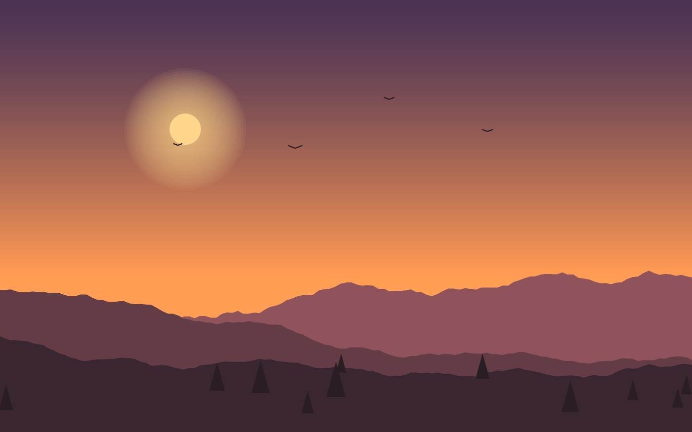 Landskapsillustration