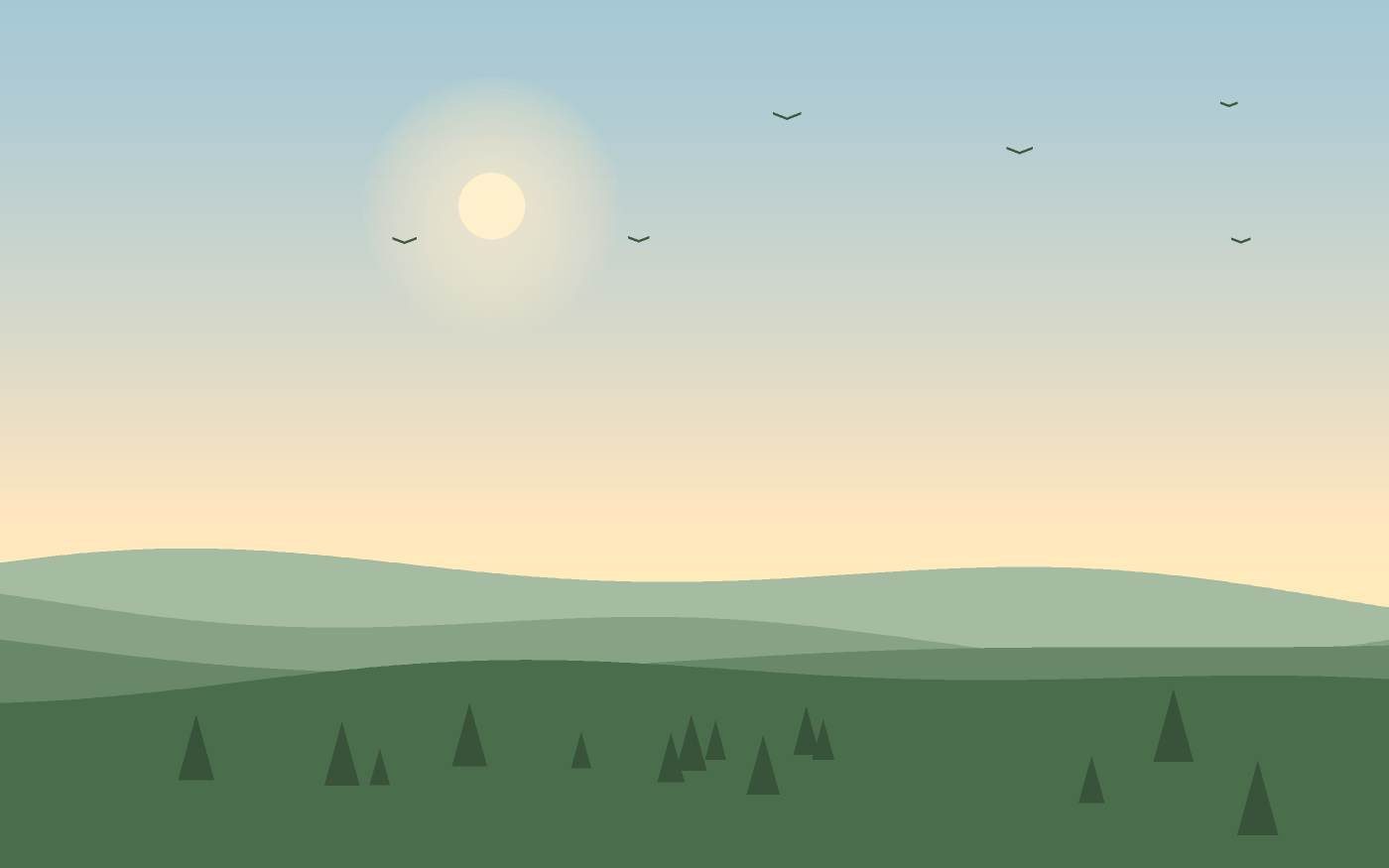 Landscape illustration