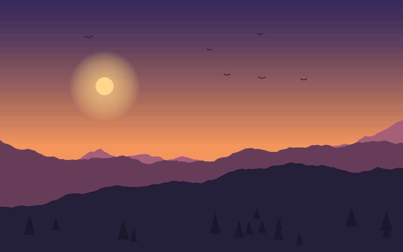 Landscape illustration