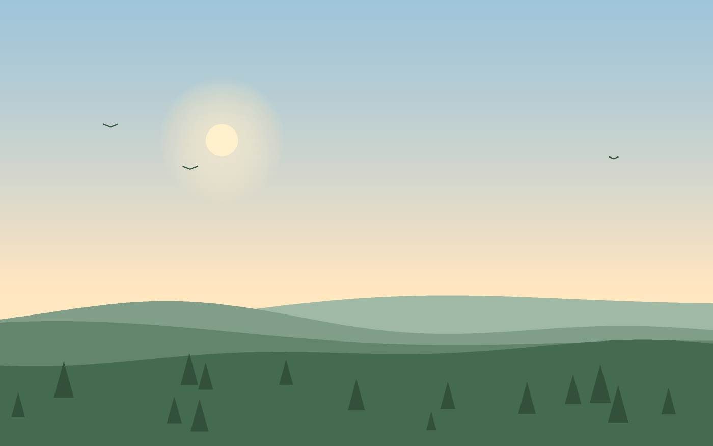 Landscape illustration