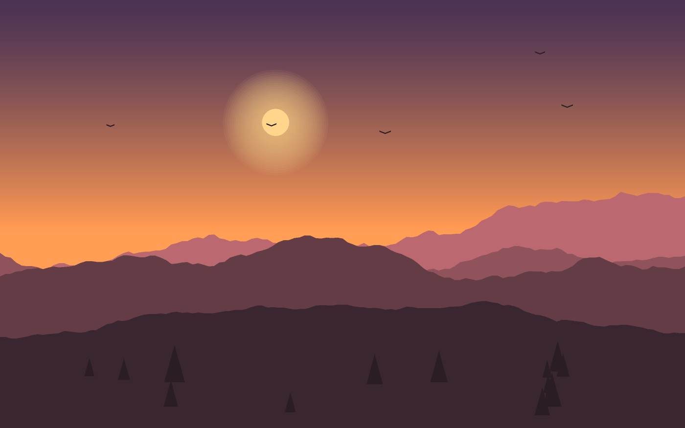 Landscape illustration